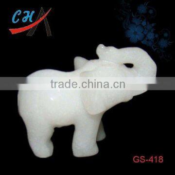 wholesale white jade animal carving