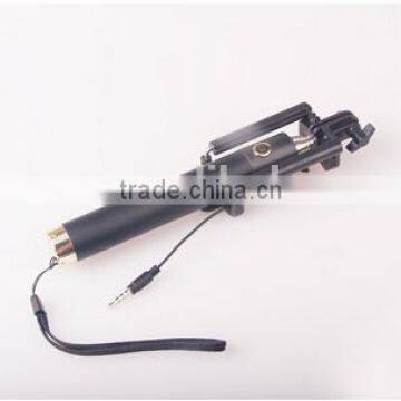 2015 Newest Wired Selfie Stick With Foldable Holder for Camera Monopod and Smartphone photo-2