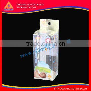 customized hard print plastic PVC box packaging for soap