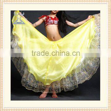 Fashional New Design belly dance costumes in performance skirt for Children (RT011)