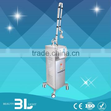 Fractional CO2 medical laser with rf tube