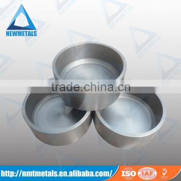 Hihg quality China manufactured tantalum crucible /niobium crucible tantalum price