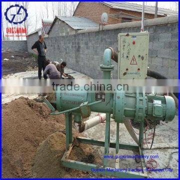 good performance cow dung manure dewatering machine
