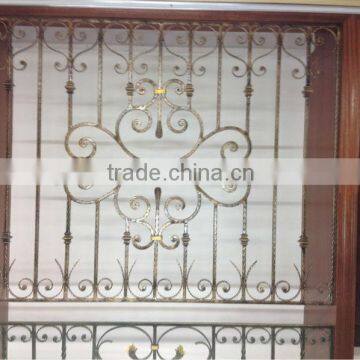 2015 Top-selling Security Wrought Iron Window Grill Design Quality Choice Most Popular photo-6