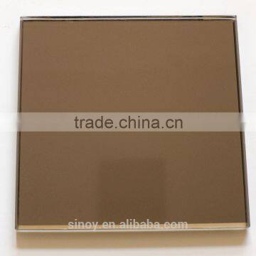 High Quality 3mm 4mm5mm bronze mirror sliding wardrobe doors