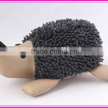 2015 new material plush pet play toy shaggy hedgehog