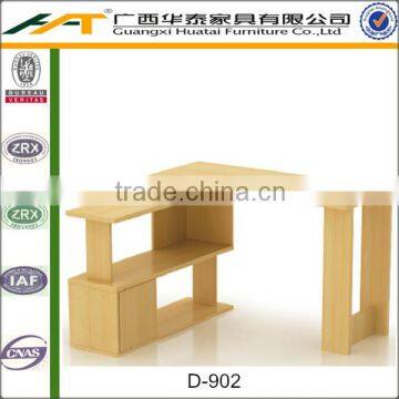 Laptop desk style wooden mdf and pb plwood material extension computer desk | Office desk