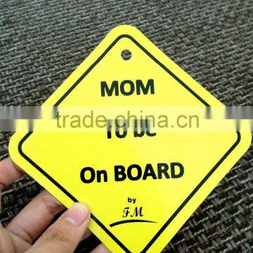 weatherproof vehicle windscreen sign (M-CS107)