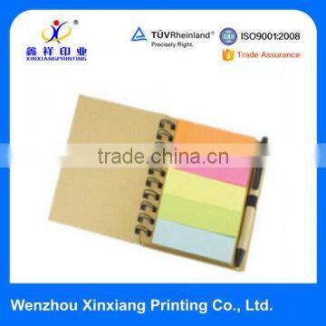 Factory office display kraft notebook