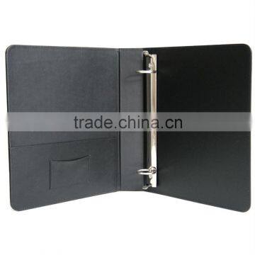 Jombo Size Loose-leaf A4 Embossed Leather Bound Ring Binder
