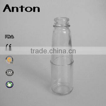 100ml Clear round vinegar liquid sesame oil glass bottle with screw cap