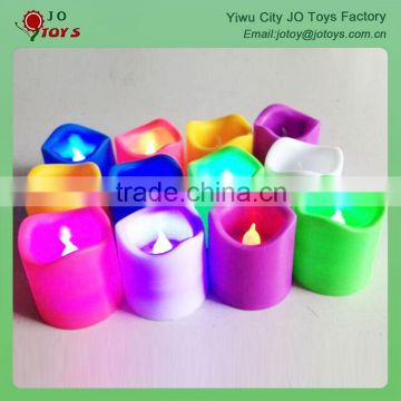 Colorful mini led tea light candle toy for festival