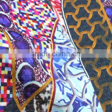 Latest 2015 Fashion Dresses 95 Polyester 5 Spandex Digital Printing Fabric photo-3