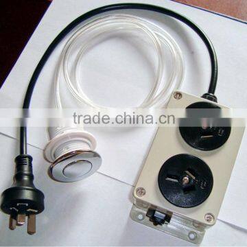 air switch for food waste disposer