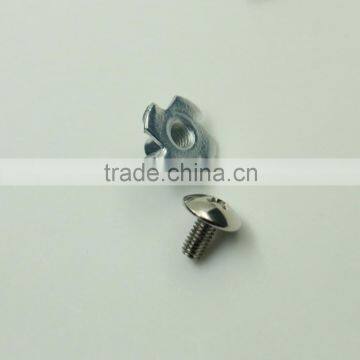 Wholsale Manufacturer Pan Phillips Slot Head Copper Machine Screw With Nut photo-5