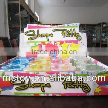 Factory price Apple shape crystal Putty slime crystal gift crystal slime toys