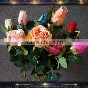 Factory cheap handmade green roses wholesale