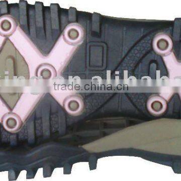 2011 new hot sale black brown pink men TPR sole