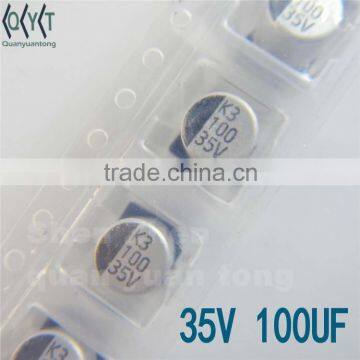 Capacitors 35V 100UF 8*10 NEW