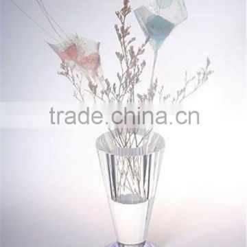 flower pot wedding decorations crystal cheap flower vase