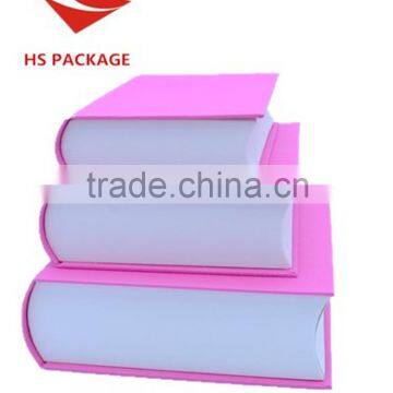 Luxuy Paper Nested Book Shape Box With Magnet Closure photo-3