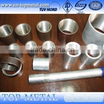 newest female carbon steel thread socket/coupling