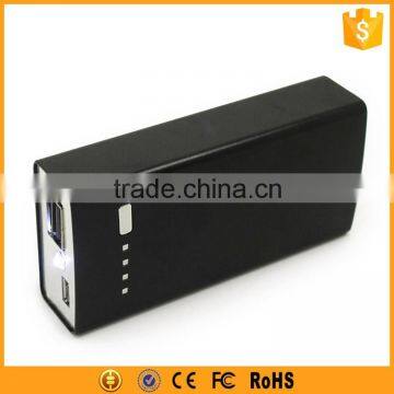 lithium rechargeable battery 5600 mah power bank