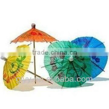 10cm Cocktail Parasol Wooden Picks