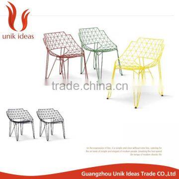 Modern Outdoor Office Metal Wire Chair Bikini Wire Chair