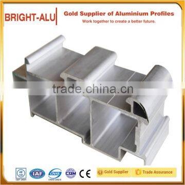 China Aluminum Factory T-slot Anodized Aluminum Extrusion Curtain Wall Profile photo-2