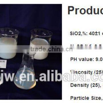 china supplier silica solution for battery