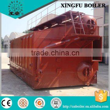 High efficient SZL industrial double drum chain grate coal fired steam boiler