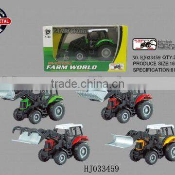 1:43 pull back alloy farmer car,HJ033459