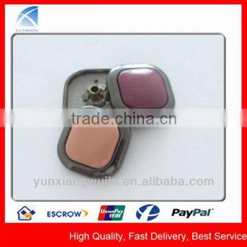 YX1156 Fashion Metal Square Cover Buttons for Coat