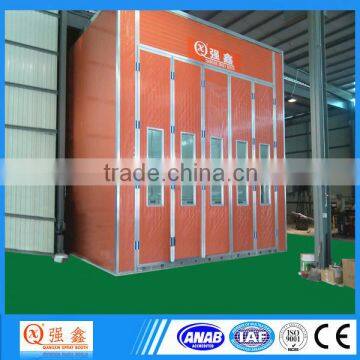 luxury short infrared heating bus paint booth with environmental system(professional factory,CE,ISO ,Trade Assurance)