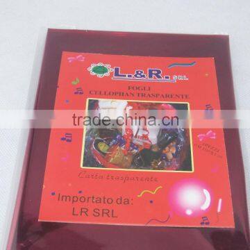 Factory Direct Sell Cheap Solid Color Cellophane Sheets photo-5
