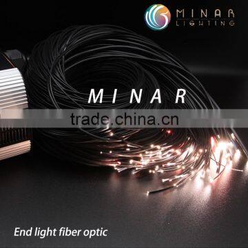 10 mm Underground End Glow Single Mode Fiber Optic Cable for Swimming Pool Star Sky photo-4