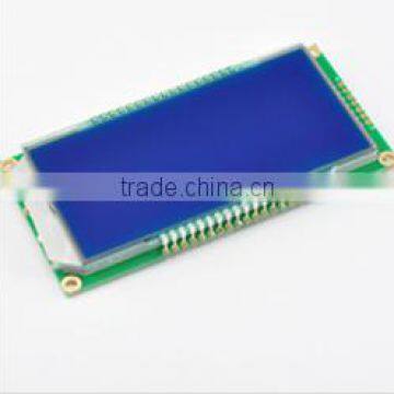 STN blue screen transparent segment meter lcd panel