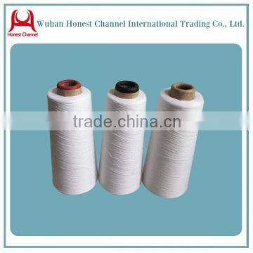 Raw white/Optical white TFO 20/2 20/3 100% Spun Polyester Yarn High Strength