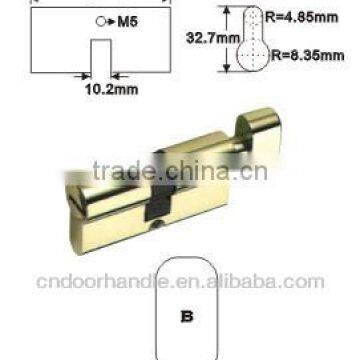 European profile lock cylinder types brass door locks