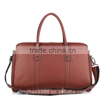 Factory wholesale handbag retro PU leather handbag portable travel bag