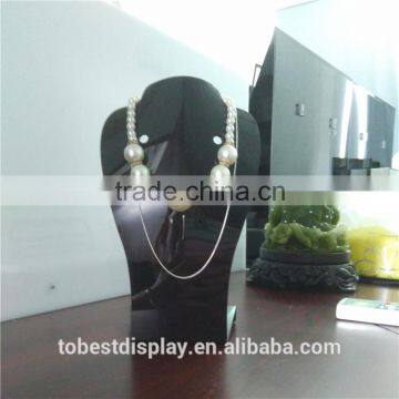 High quality acrylic jewelry display busts, jewelry necklace bust displays, bust jewelry neck display