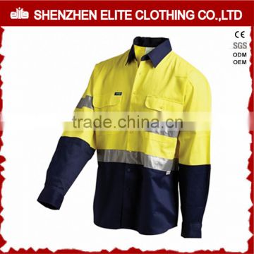 long sleeve safety reflective Hi-Viz Safety Shirts