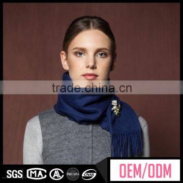 New Scarf Oem, Knitted Wool Scarf, Super Thin Lightweight Plain Color Scarf photo-3