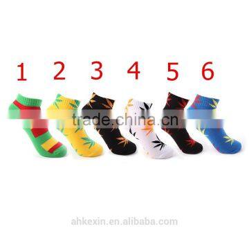 Wholesale new design ankle customized cotton socks