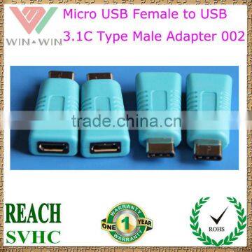 2015 Cheapest Price USB 3.1 Type C Male to Female Micro USB Adapter 002
