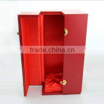 High quality wooden display box for Crystal Cup packaging