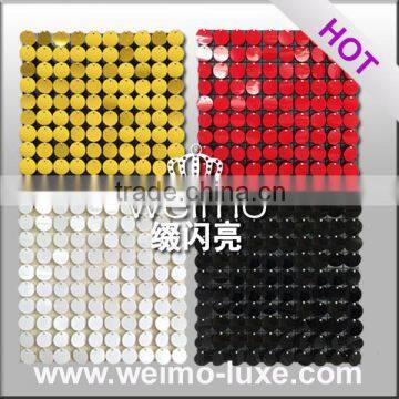 2014 hot sale waterproof decorative pvc sequin wall panel