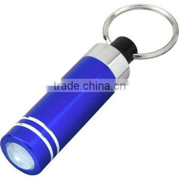 Mini Aluminum LED Light With Key Ring