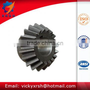 High precision M1 small C45 steel bevel gear